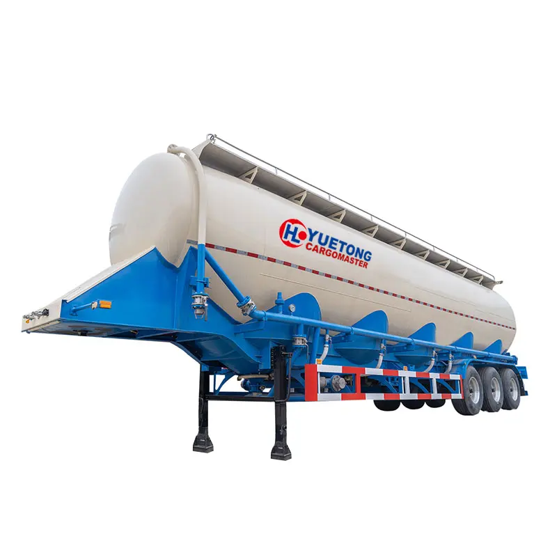 Toplu tanklar silobas un Bulker çimento tozu yakıt tankeri römorku satılık toplu Tanker çimento