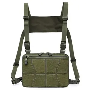 Tactical Sports Chest Hanging Bag Men's Chest Bag EDC Vest Bag, Perfect For Exercise, Cycling And Hiking