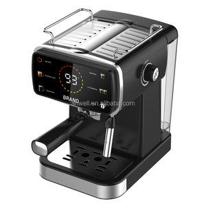เครื่องชงกาแฟเอสเพรสโซ่กึ่งอัตโนมัติ Anwell Smart Digital 20 บาร์ พร้อมถังนมและระบบทำคาปูชิโน่แบบสัมผัสเดียว สำหรับใช้ในบ้าน - Product Image 2