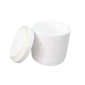 Boca de porcelana 0.05L ,0.1L,0.25L,0.5L,1.0L,1.5L,2L Jarra de molienda de bolas de circonia para molino de bolas Jarra de molino de cuentas