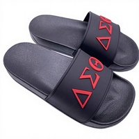 Pantuflas de PVC con Logotipo 3D Personalizado, en Relieve, para Hombre, Antideslizantes, para Interiores y Exteriores, de Secado Rápido, con Logotipo Personalizado