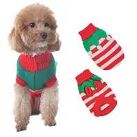 เสื้อสเวตเตอร์ถักสำหรับสุนัขคริสต์มาส,เสื้อสำหรับสัตว์เลี้ยงเสื้อสเวตเตอร์ถักสำหรับสุนัขคริสต์มาส