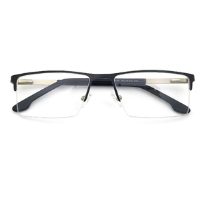 Pronto magazzino cliente logo top Qualità di uomo di metallo di grandi dimensioni Telaio <span class=keywords><strong>occhiali</strong></span> Ottica <span class=keywords><strong>occhiali</strong></span> - Product Image 1