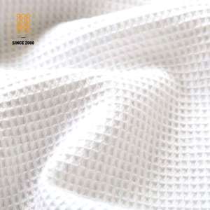 Luxury Hotel Waffle Bath Robe Customized Cotton Absorbent <strong>Bathrobe</strong> - Product Image 5