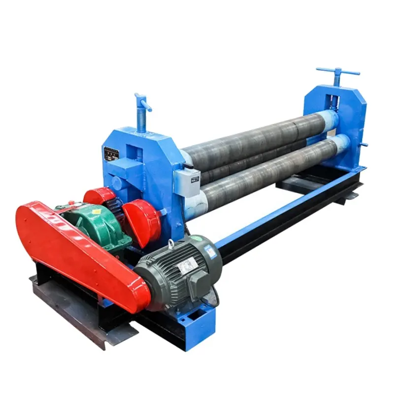 Mechanische 3 - Roller Rolling Machine Voor Plaatwerk Met Levering Aan Alle 3 - Roller Plaat Rollende Machine Concurrerende prijs