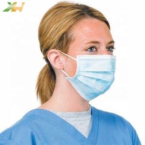 Bahan baku 100 PP kain Nonwoven spunboned untuk masker wajah bedah bukan tenunan <span class=keywords><strong>Earloop</strong></span> kustom - Product Image 1