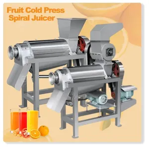 Chất lượng cao công nghiệp trái cây và cà rốt máy vắt nước trái cây/xoắn ốc máy ép trái cây vắt với giá tốt nhất - Product Image 2