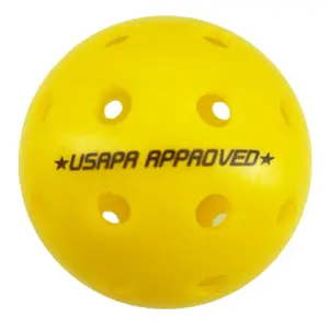 Meilleure vente dure-fast 40 balles de compétition de balle en plein air, balles de Pickleball approuvé par USAPA