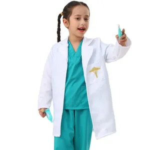 도매 의사 의류 간호 어린이 화이트 실험실 코트