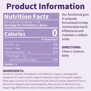 Oem Melatonin ngủ kẹo cao su với hương vị dâu tây-hỗ trợ thư giãn & yên tĩnh đêm bình tĩnh tâm trạng bổ sung - Product Image 5