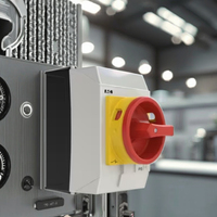 Interrupteur de sécurité d'isolement de charge Moeller P1-25/I2/SVB UL CCC CE ISO pour systèmes de contrôle d'alimentation industriels