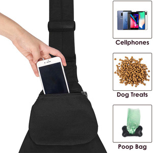 Wholesale Canvas Pet Carrier Bag Crossbody Single Shoulder Portable Cat Dog Bag for Bichon Poodle Outings Factory Supply - Product Image 5