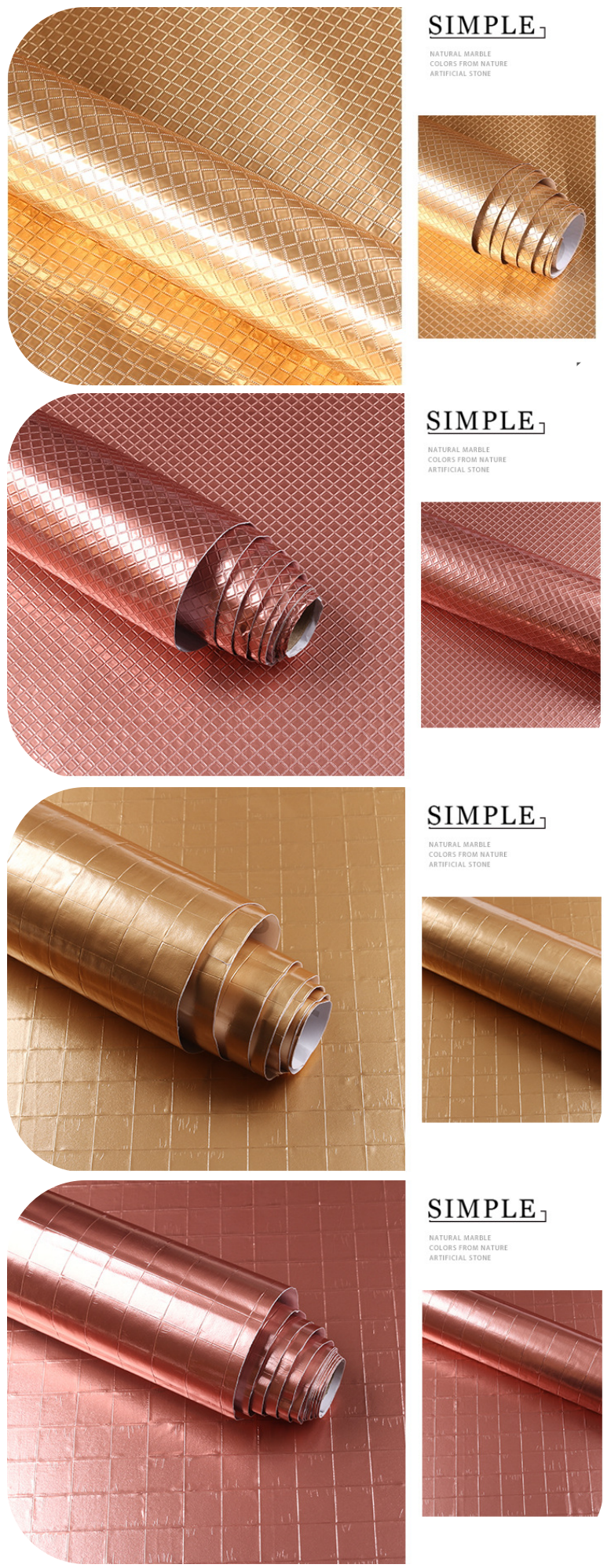 Custom background modern 3d flooring decorative sticker designer waterproof wallpaper ceiling pvc wall paper sticker design