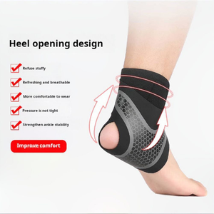 Supporto <span class=keywords><strong>per</strong></span> Caviglia Ultrasottile Regolabile con Elastico Traspirante <span class=keywords><strong>per</strong></span> Distorsioni del Piede e Fascite Plantare, Ideale <span class=keywords><strong>per</strong></span> Corsa e Basket - Product Image 5