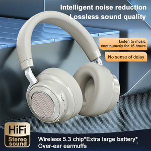 ANC Tai Nghe Tiếng Ồn Hủy Bỏ Không Dây Trên Tai Tai Tai Nghe Với Microphone Hifi Âm Thanh Stereo Trên Tai Tai Tai Nghe Cho Công Việc Du Lịch - Product Image 2