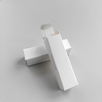 Boîtes en papier personnalisées imprimées avec logo en relief, vente en gros, boîtes en papier pliantes de luxe de petite taille pour emballages de rouge à lèvres, boîte cadeau