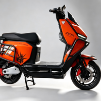 Moto électrique haute performance 2500W pour adultes, longue autonomie 72V 80km/h+, cadre robuste, pour trajets quotidiens et livraison de marchandises