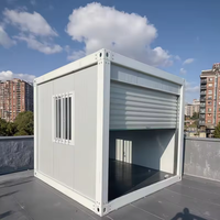 Conteneur d'assemblage compact et rapide Maison modulaire Gain de place pour petit espace Bureau Studio Stockage Jardin Maison