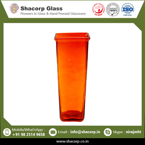 Jarrón de cristal con flores, diseño único, hecho a mano - Product Image 5