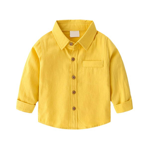 Chemise pour garçons au toucher doux, conçue pour un usage décontracté, offrant un ajustement confortable, une forme décontractée et un look quotidien sans effort - Product Image 1