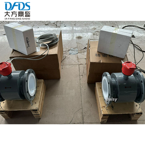 Hiển thị từ xa 6 "8 inch công nghiệp đo lưu lượng flujometro de Agua DN100 RS485 lưu lượng kế điện từ hóa chất đo lưu lượng - Product Image 6