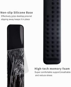 Bộ Nhớ Bọt Bàn Phím Nghỉ Ngơi Cổ Tay Chuột <span class=keywords><strong>Pad</strong></span> Hỗ Trợ Cổ Tay Thiết Kế Công Thái Học Cho Văn Phòng Tại Nhà Văn Phòng Máy Tính Xách Tay Máy Tính Để Bàn - Product Image 3