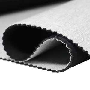 قماش قطني لون رمادي كاتيوني مخصص + نيوبرين SBR + ملابس سوداء قماش حرير ناعم - Product Image 5