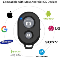 Déclencheur à distance Bluetooth sans fil pour IPhone, IOS, IPad, Samsung, HTC, LG & Android Selfie