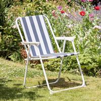 Haute qualité printemps pliant extérieur jardin en acier s'effondrant brésil chaise légère en métal Camping chaise de plage avec accoudoir
