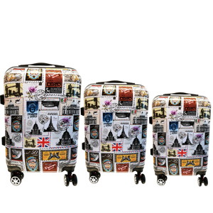 Ensemble de bagages PC de luxe moderne avec logo personnalisé, <span class=keywords><strong>3</strong></span> pièces, valise à roulettes légère et durable, coque rigide pour les voyages en avion - Product Image 5