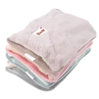 Sac à eau chaude électrique pour chauffage domestique chauffe-mains d'hiver doux bouteille réutilisable prise ue poche rechargeable