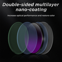 Filtre ACTION6 pour caméra de mouvement, filtre polarisant CPL, filtre noir doux, filtre ND