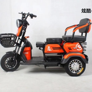 Tricycle électrique à trois places pour adultes, véhicule de loisirs urbain à batterie - Product Image 6