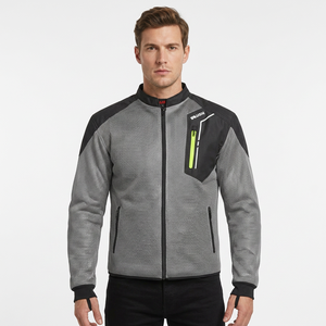 Veste de moto à manches longues pour homme Rushmoto Sportswear % polyester imperméable respirante séchage rapide anti-UV 140g Racing - Product Image 4