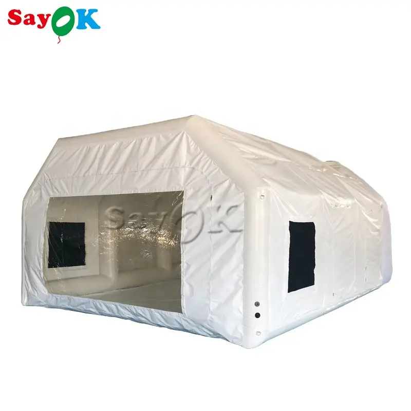Goedkope Prijs Portable Blow Up Tent Verf Booth Giant Outdoor Wasstraat Bubble Cover Opblaasbare