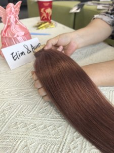 Extensions de <span class=keywords><strong>cheveux</strong></span> indiens Remy à bandes adhésives 100% naturels, double trame machine, vierges, emballage en vrac, couleur claire, vente en gros pour femmes - Product Image 4