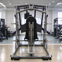 Presse à jambes assise Kpeakfit en acier commercial avec fonctions de sécurité, équipement de musculation pour la musculation