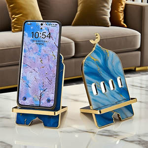 Yuye moyen-orient Design support de téléphone portable détachable moules en résine époxy support de téléphone portable <span class=keywords><strong>moule</strong></span> en Silicone <span class=keywords><strong>avec</strong></span> <span class=keywords><strong>trou</strong></span> de charge - Product Image 3