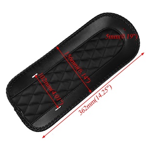 Cuscino in pelle moto di alta qualità per Harley Touring Road Street Electra Glide Road King 2008-2019 - Product Image 6