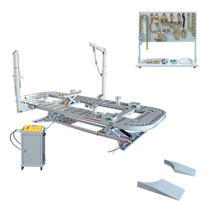 Machine de redressage de <span class=keywords><strong>carrosserie</strong></span> verticale robuste avec tour de traction de 10 tonnes pour <span class=keywords><strong>garage</strong></span> et atelier de réparation automobile - Product Image 1