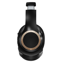 Casque sans fil Chaoke Shocking Bass Stereo Over Ear pour jeux avec AAC 5.3, ANC, étanche IPX4 et longue autonomie