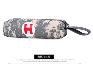 Bolsa táctica con cremallera para bolígrafos, bolsa de camuflaje impermeable de nailon para estudiantes al aire libre, paquete de lápices con primeros auxilios EDC, bolsa de Kit de supervivencia - Product Image 3