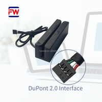 Lector de Tarjetas Magnéticas DuPont MSR90 Professional Mini 123 Track, Interfaz USB2.0, Protocolo ISO 14443A, Windows 10
