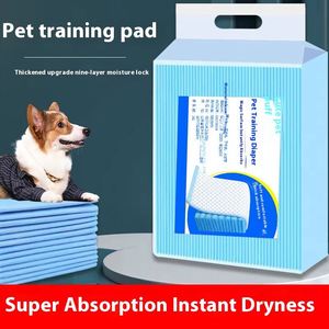 Couches et tapis absorbants jetables en pâte de bois épaissie, écologiques, étanches IP67, pour l'entraînement des chiots/chiens - Product Image 6