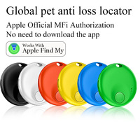 Tarjeta Inteligente con GPS para Mascotas, Rastreador de Navegación, Sistema Dual Certificado, Aplicación de Localización Google Find My Device, Control por Aplicación, Recargable