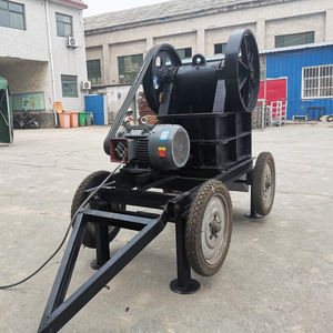 Trituradora de mandíbula tipo neumático móvil pequeña y barata, equipo de procesamiento de minerales y trituradora de mandíbula de piedra en África - Product Image 3