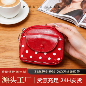 Monedero de cuero sintético estilo coreano de 5 pulgadas, bolsa para llaves multifuncional para mujer, uso diario - Product Image 4