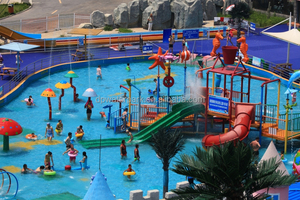 Toboganes de Agua para Parques Acuáticos en Venta, Medianos, de Fibra de Vidrio, Juegos de Parque Acuático Comerciales, Estilo Oceánico, Nuevos, de Verano, con Dinosaurios, para Niños - Product Image 5