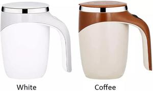 Lazy Coffee Intelligent Drink Cup 304 Stainless Steel Electric Self-Stirring Rotating Mark Convenient for Auto Magnetic Milk - Product Image 2