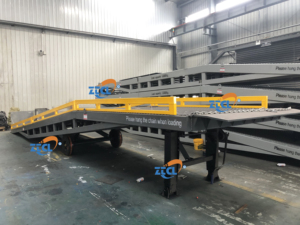 8ton נייד מלגזה טעינת Ramp חצר משאית, רמפות מיכל - Product Image 4
